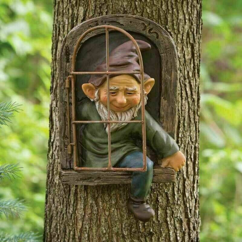 Elf Tree Statue