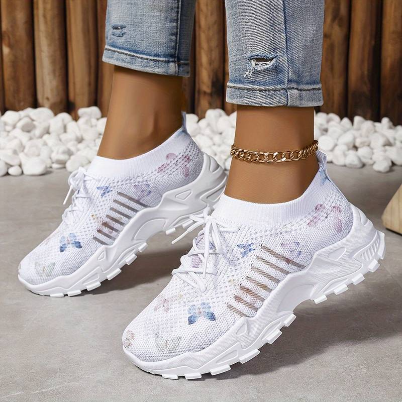 Butterfly Lace Sneakers
