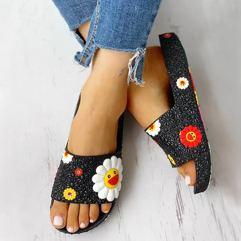 Sunflower Slippers