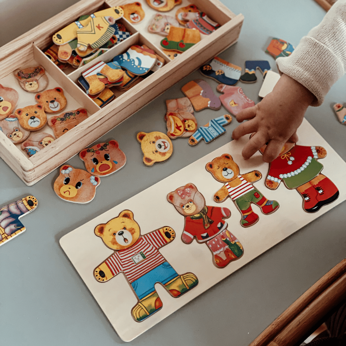Wooden Teddy Puzzle